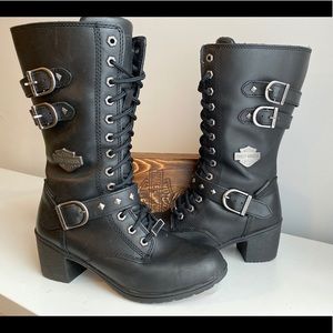 Women’s Harley Davidson Leather Riding Boot